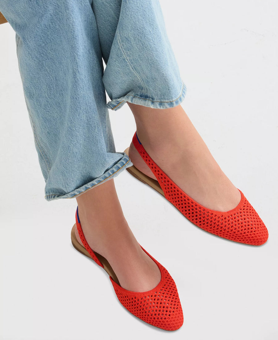 Rothy's Women's Almond Slingback Flats