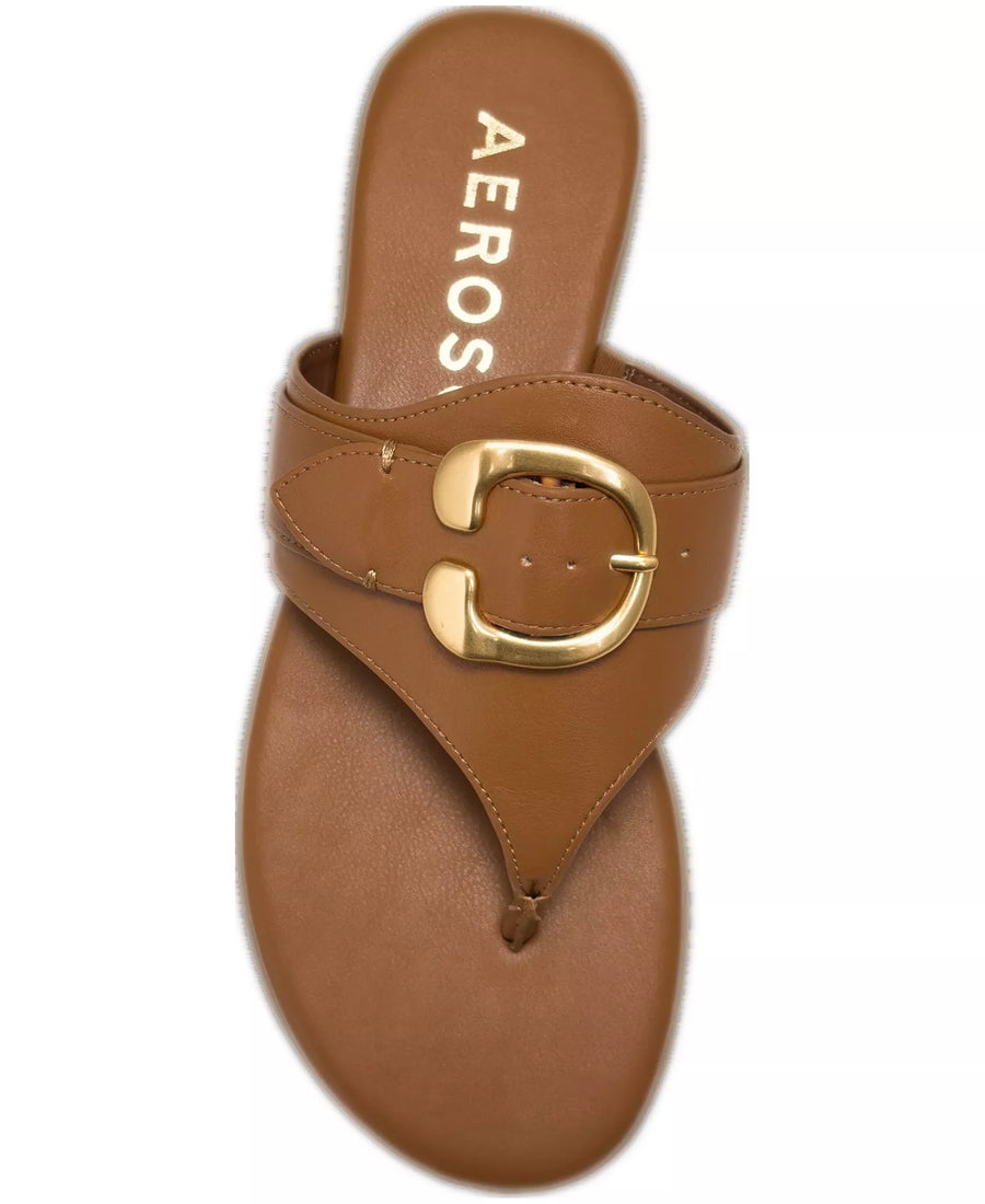 Aerosoles Women's Glitz Open Toe Flat Sandals