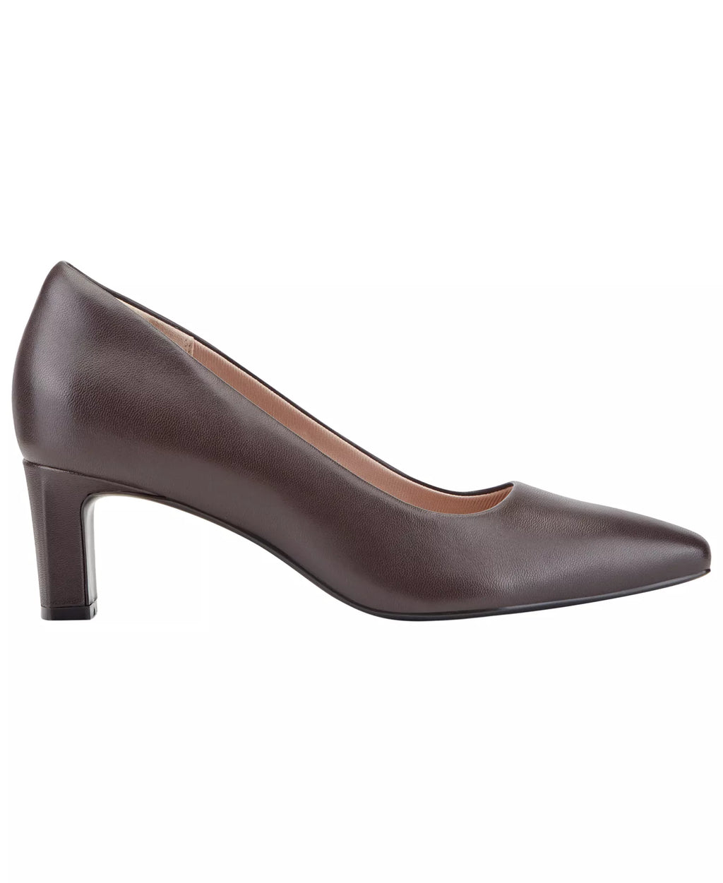 Rockport Women's Merida Total Motion Leather Block Heel Pumps