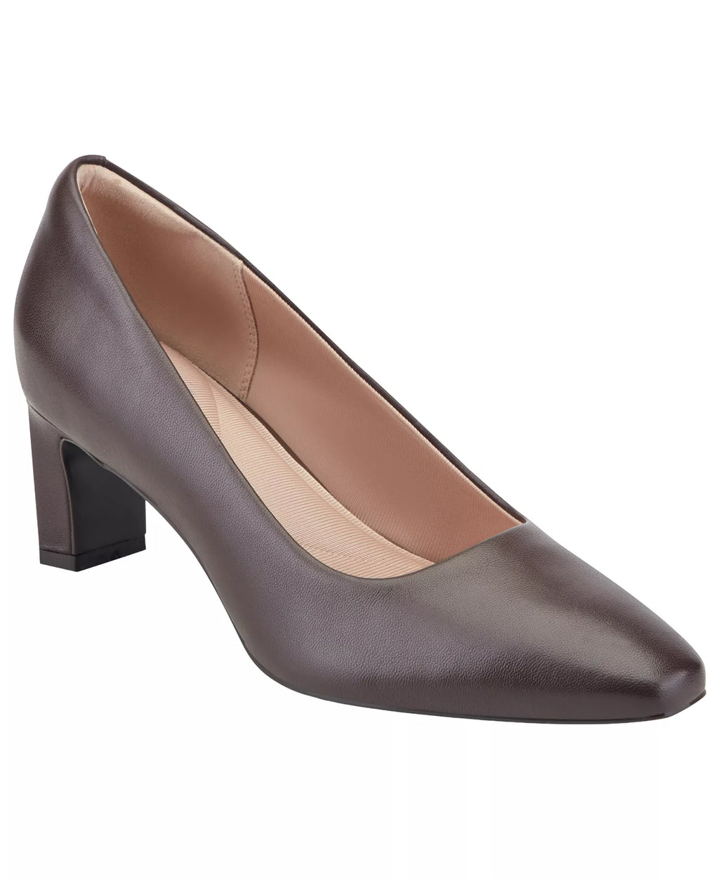 Rockport Women's Merida Total Motion Leather Block Heel Pumps