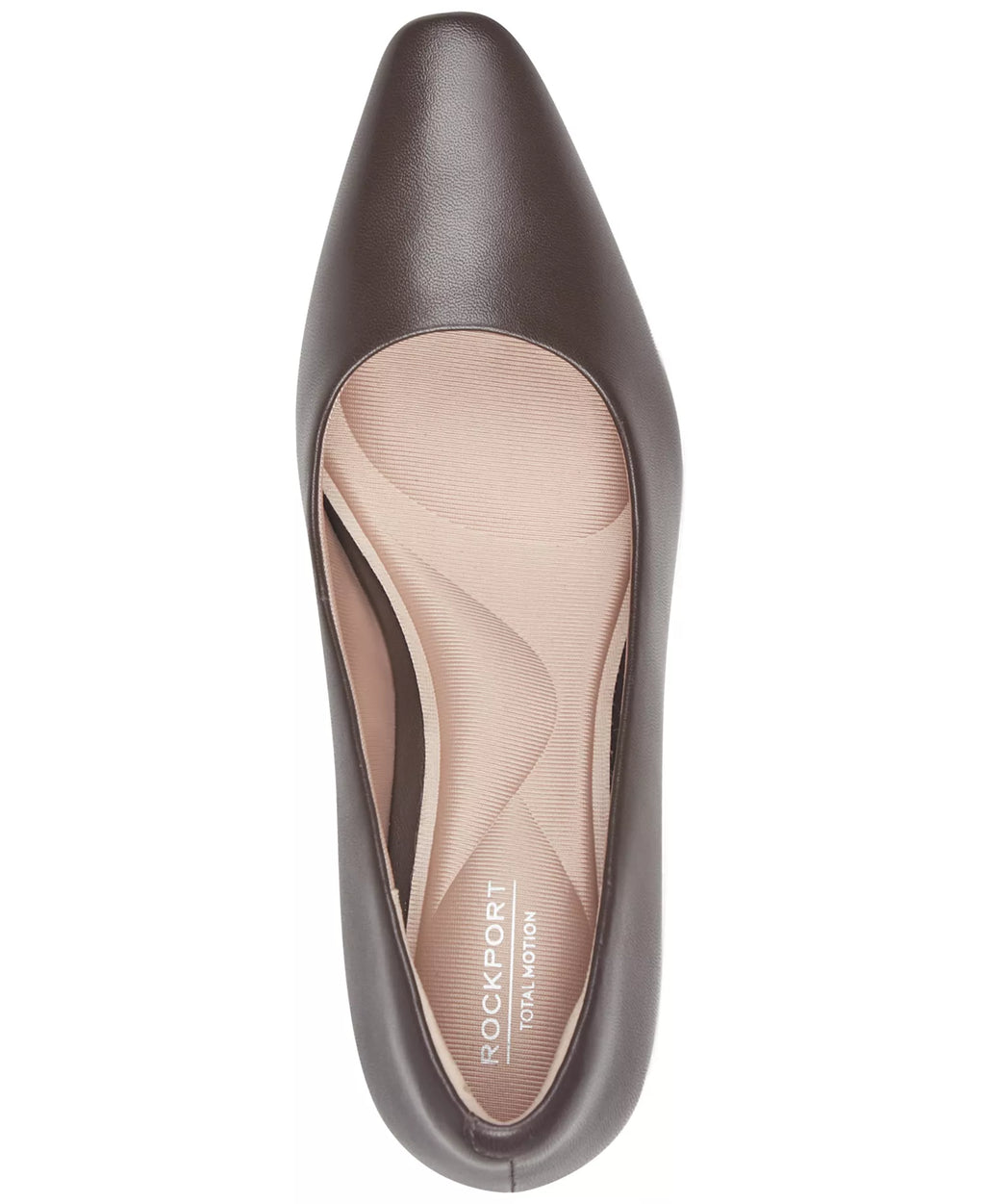 Rockport Women's Merida Total Motion Leather Block Heel Pumps