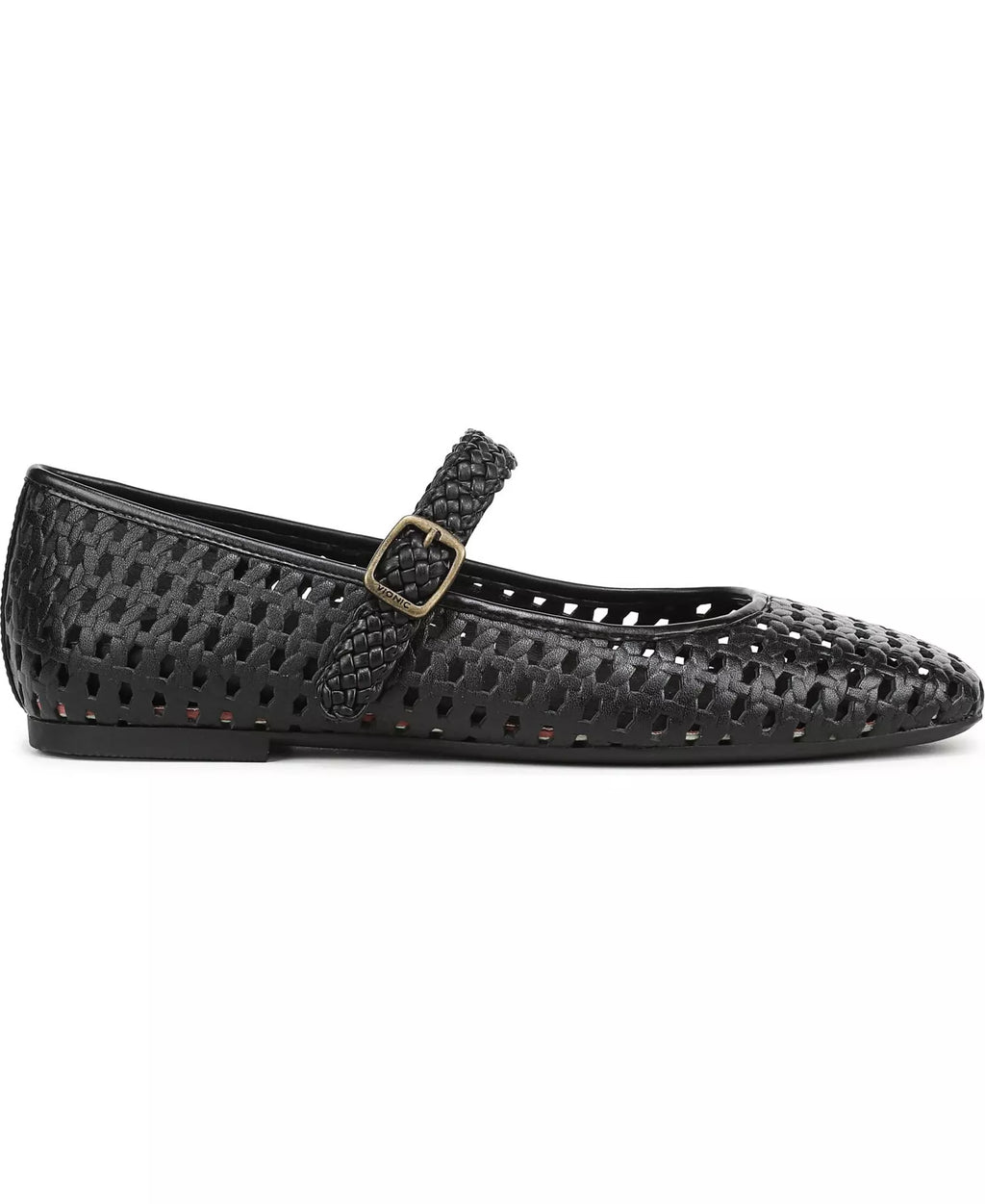 Vionic Women's Alameda Woven Mary Jane Flats