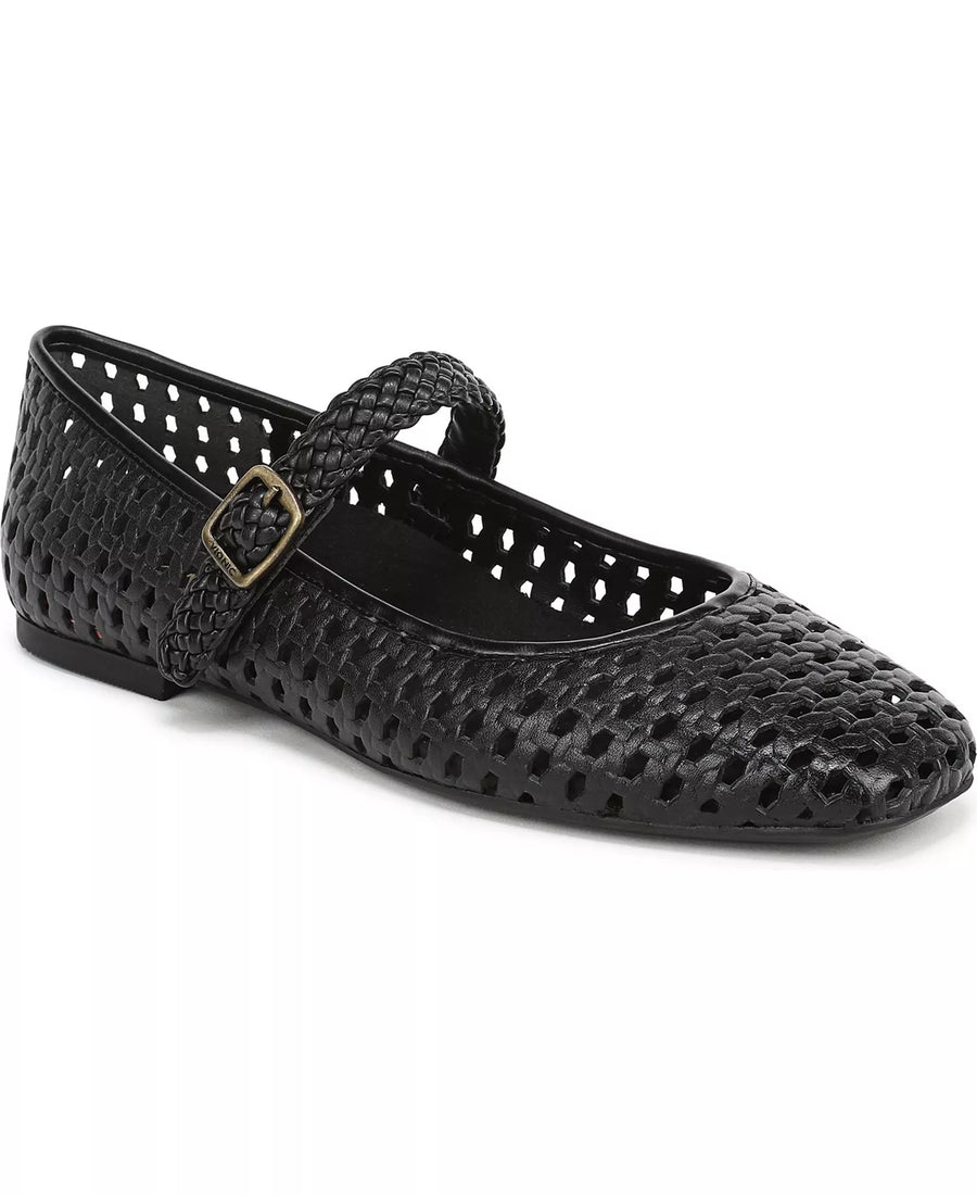 Vionic Women's Alameda Woven Mary Jane Flats