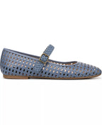 Vionic Women's Alameda Woven Mary Jane Flats