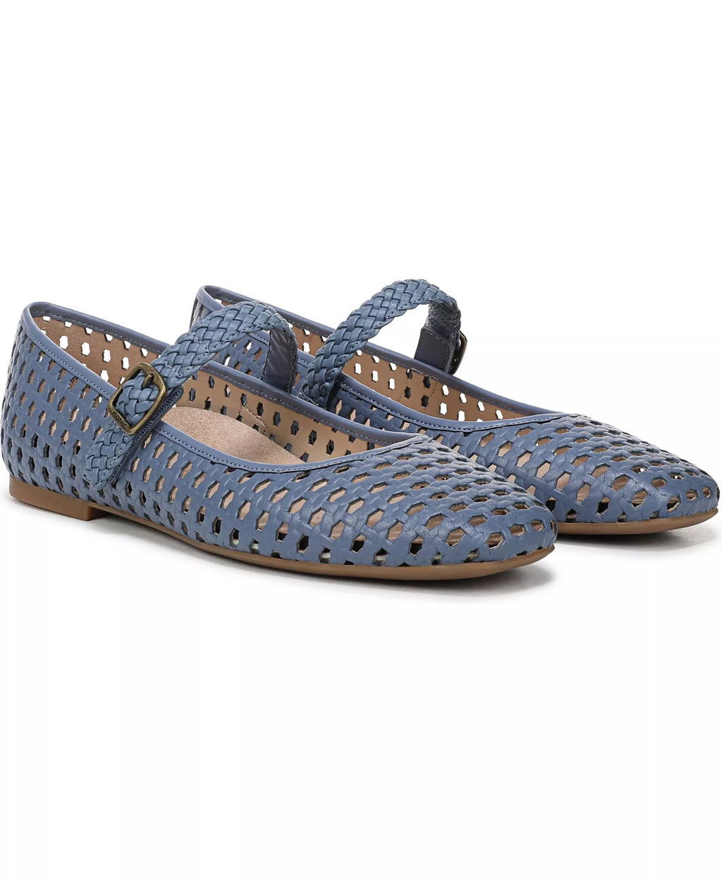 Vionic Women's Alameda Woven Mary Jane Flats