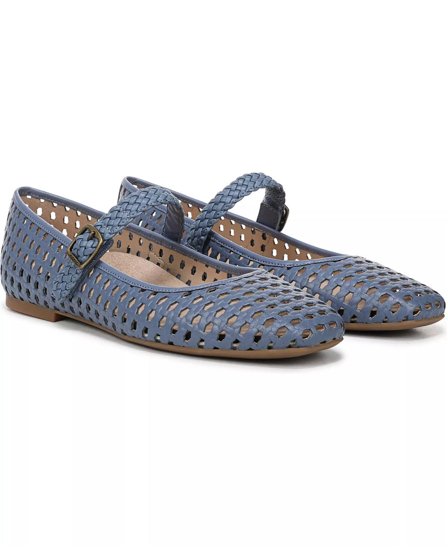 Vionic Women's Alameda Woven Mary Jane Flats
