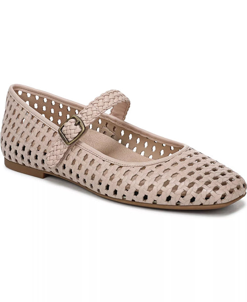 Vionic Women's Alameda Woven Mary Jane Flats