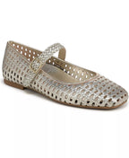 Vionic Women's Alameda Woven Mary Jane Flats