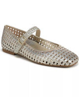 Vionic Women's Alameda Woven Mary Jane Flats