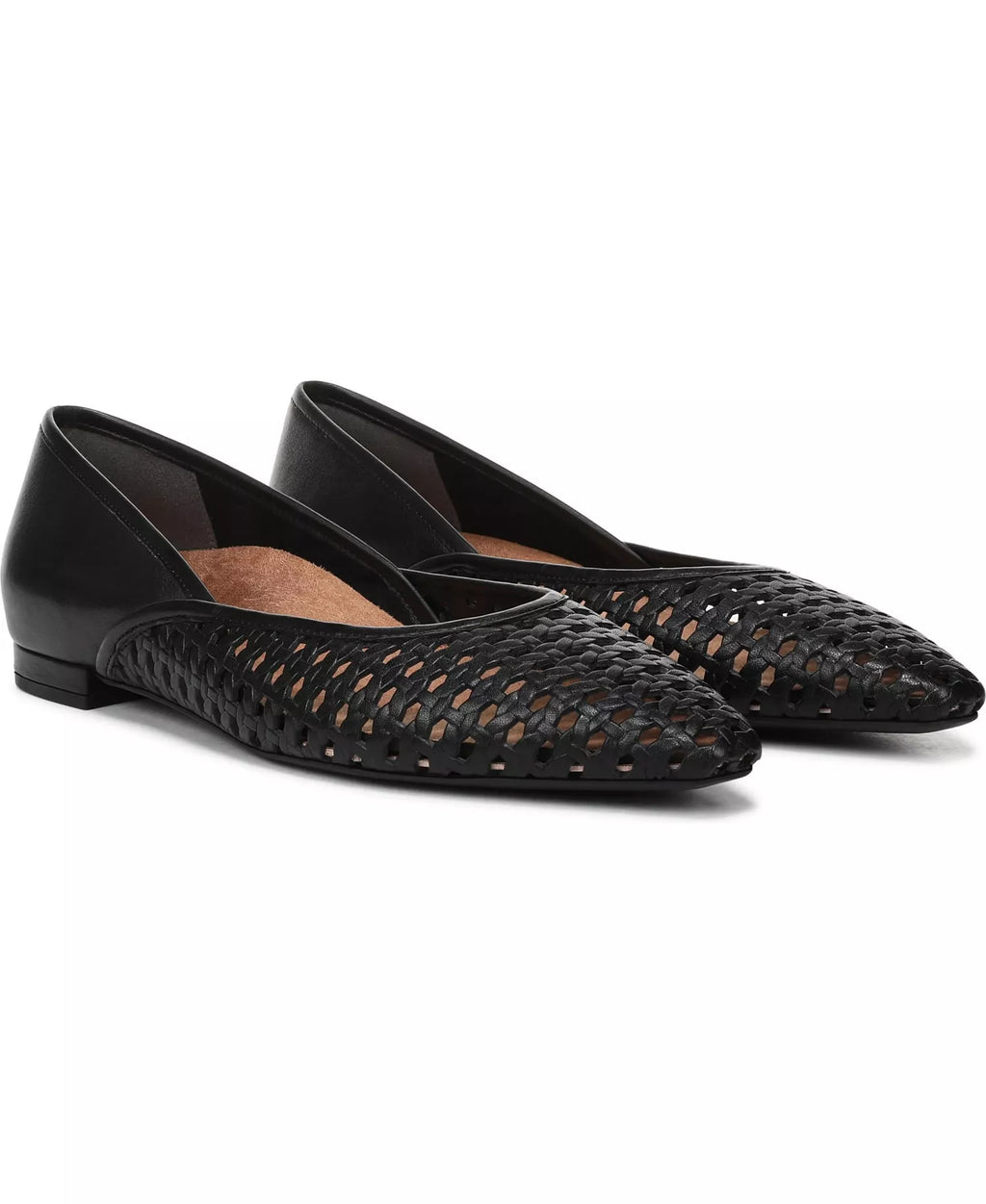 Vionic Womens Gracia Woven Ballet Flats