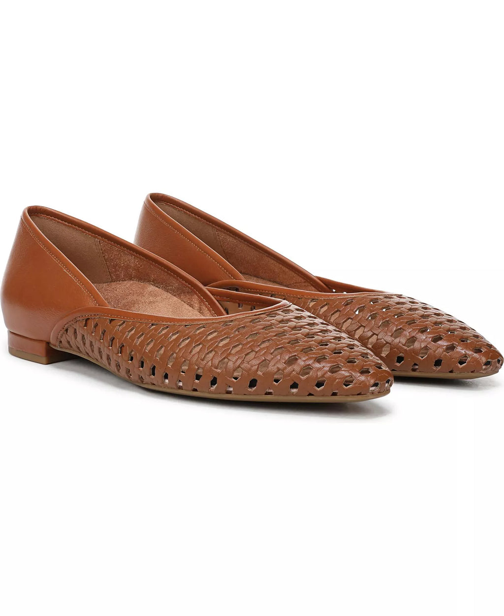 Vionic Womens Gracia Woven Ballet Flats