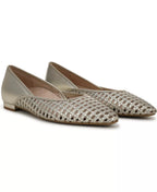 Vionic Womens Gracia Woven Ballet Flats