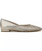Vionic Womens Gracia Woven Ballet Flats