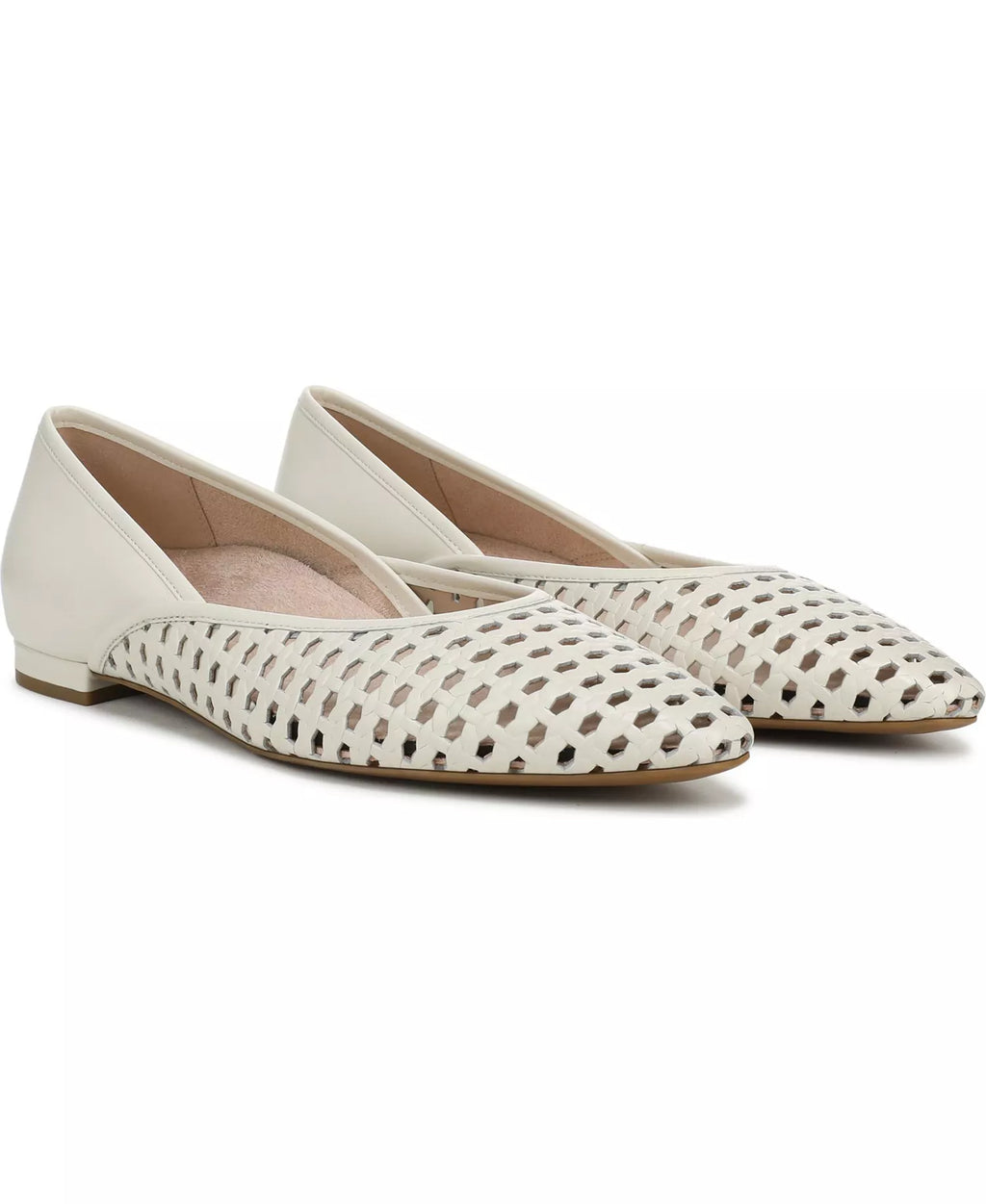 Vionic Womens Gracia Woven Ballet Flats