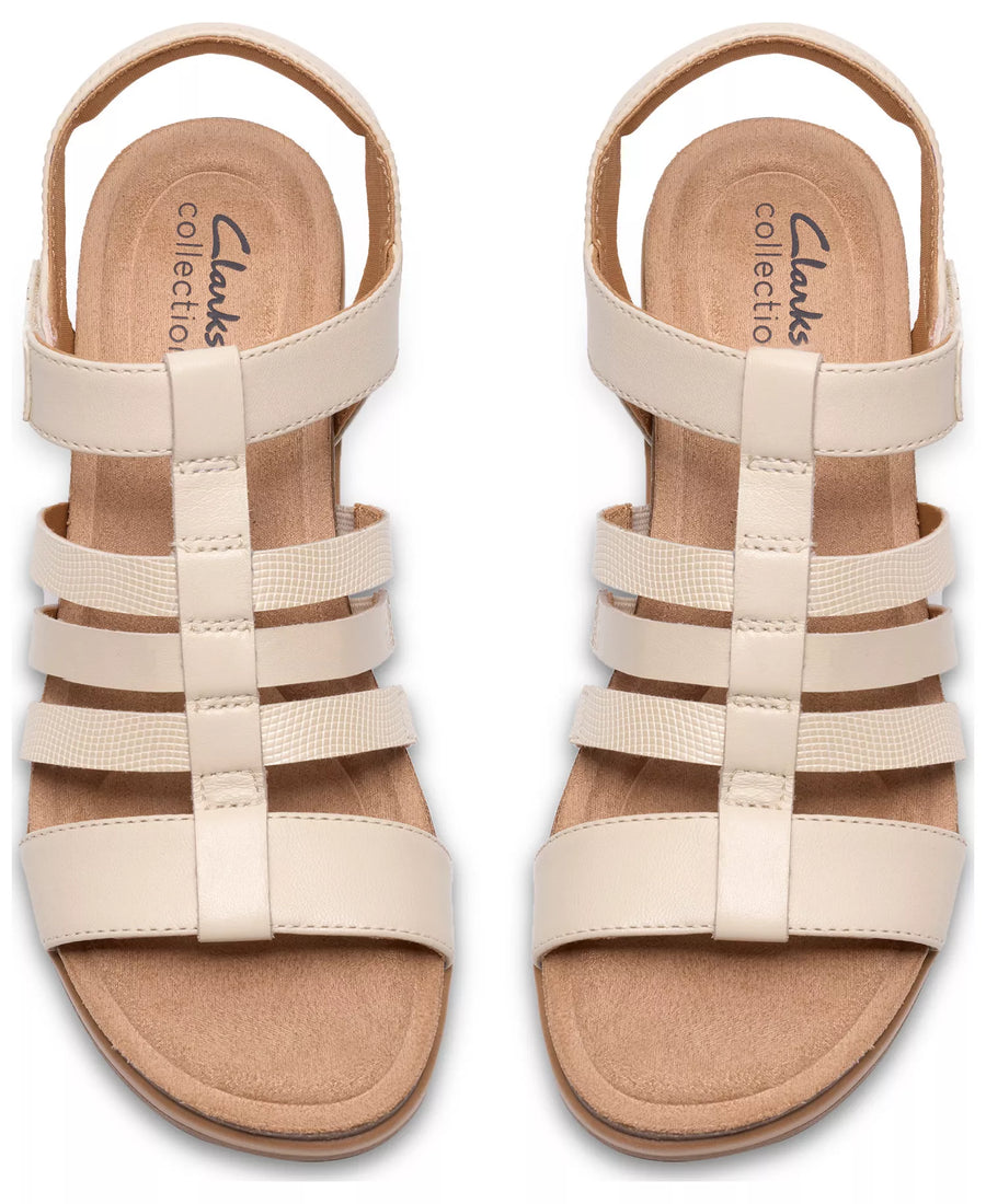 Clarks Women's Kacha Step Round Toe Sandals