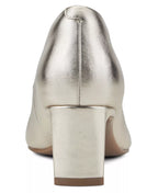 Rockport Women's Merida Total Motion Leather Block Heel Pumps