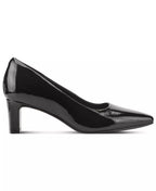 Rockport Women's Merida Total Motion Leather Block Heel Pumps