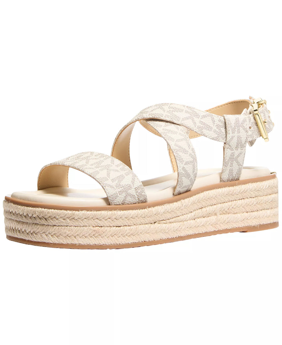 Michael Kors Michael Kors Women's Lynn Buckle Espadrille Sandals