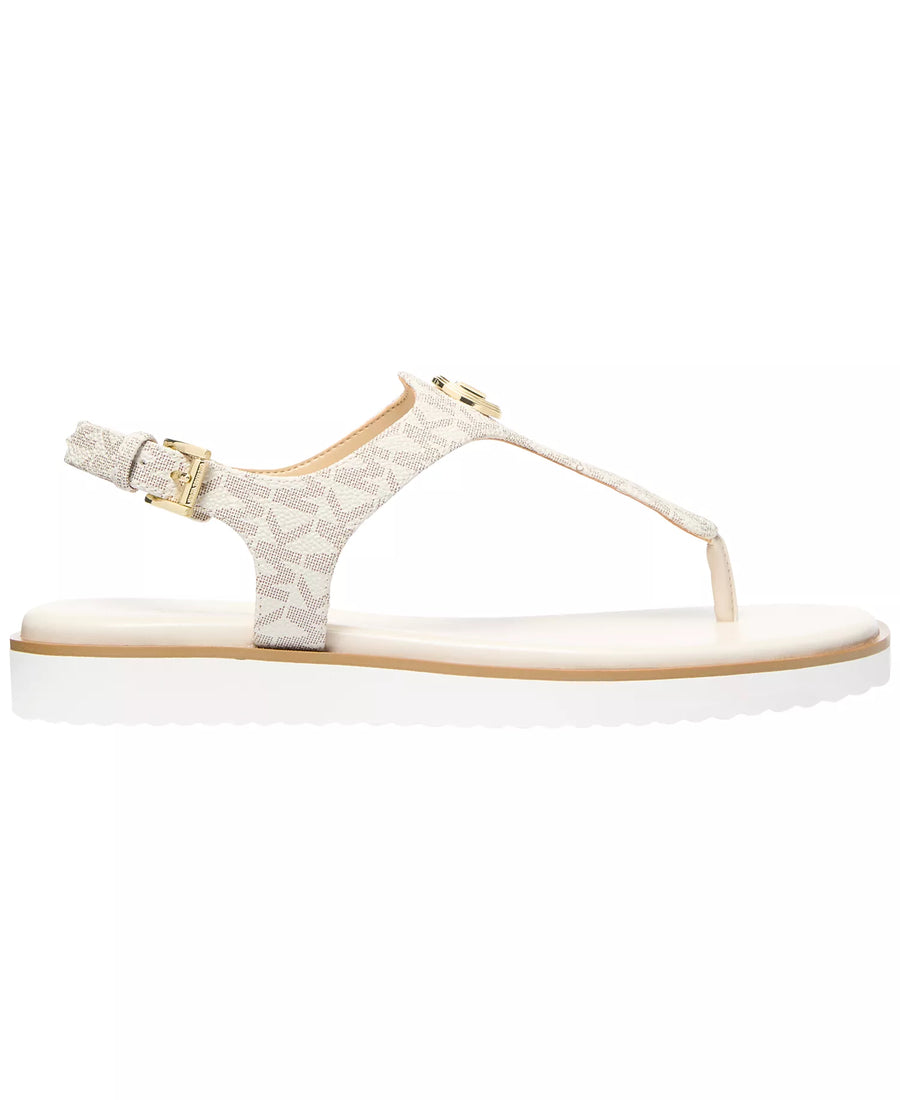 Michael Kors Michael Kors Women's Val Thong Round Toe Flat Sandals
