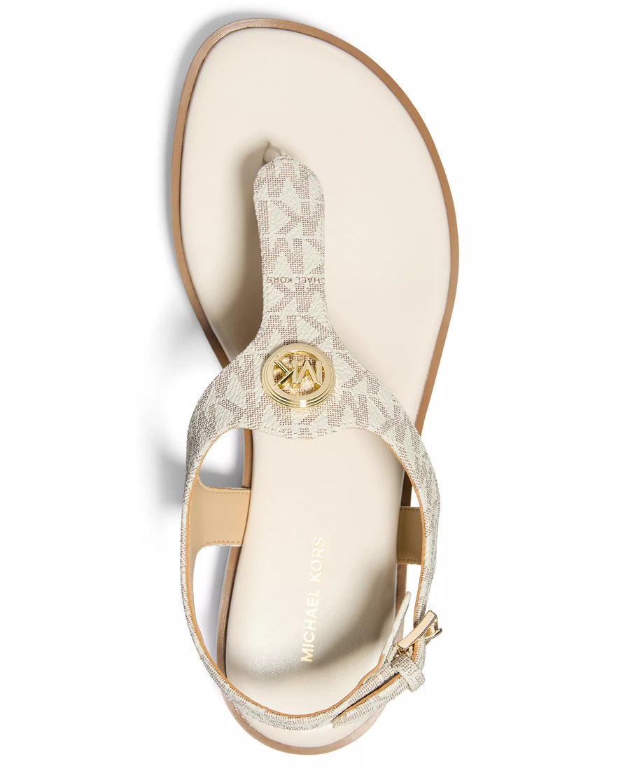 Michael Kors Michael Kors Women's Val Thong Round Toe Flat Sandals
