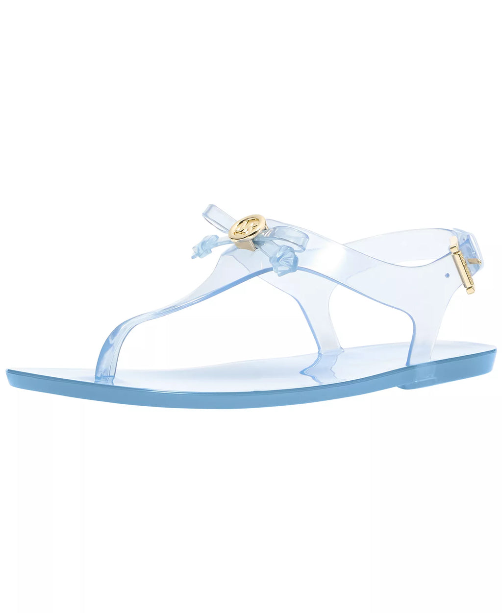 Michael Kors Michael Kors Women's Eva Buckle Thong Jelly Flat Sandals