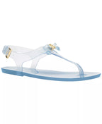 Michael Kors Michael Kors Women's Eva Buckle Thong Jelly Flat Sandals