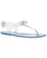 Michael Kors Michael Kors Women's Eva Buckle Thong Jelly Flat Sandals