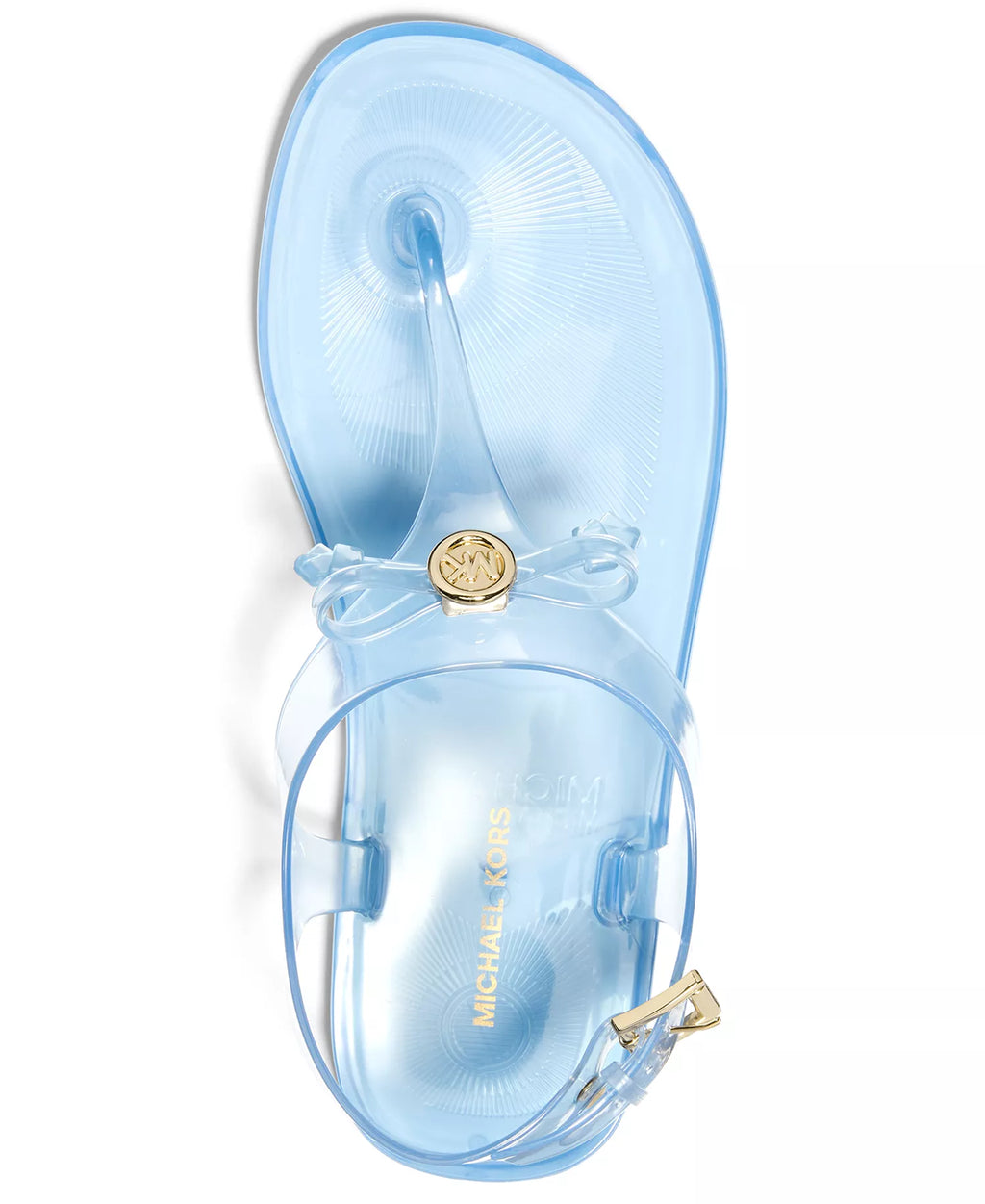 Michael Kors Michael Kors Women's Eva Buckle Thong Jelly Flat Sandals