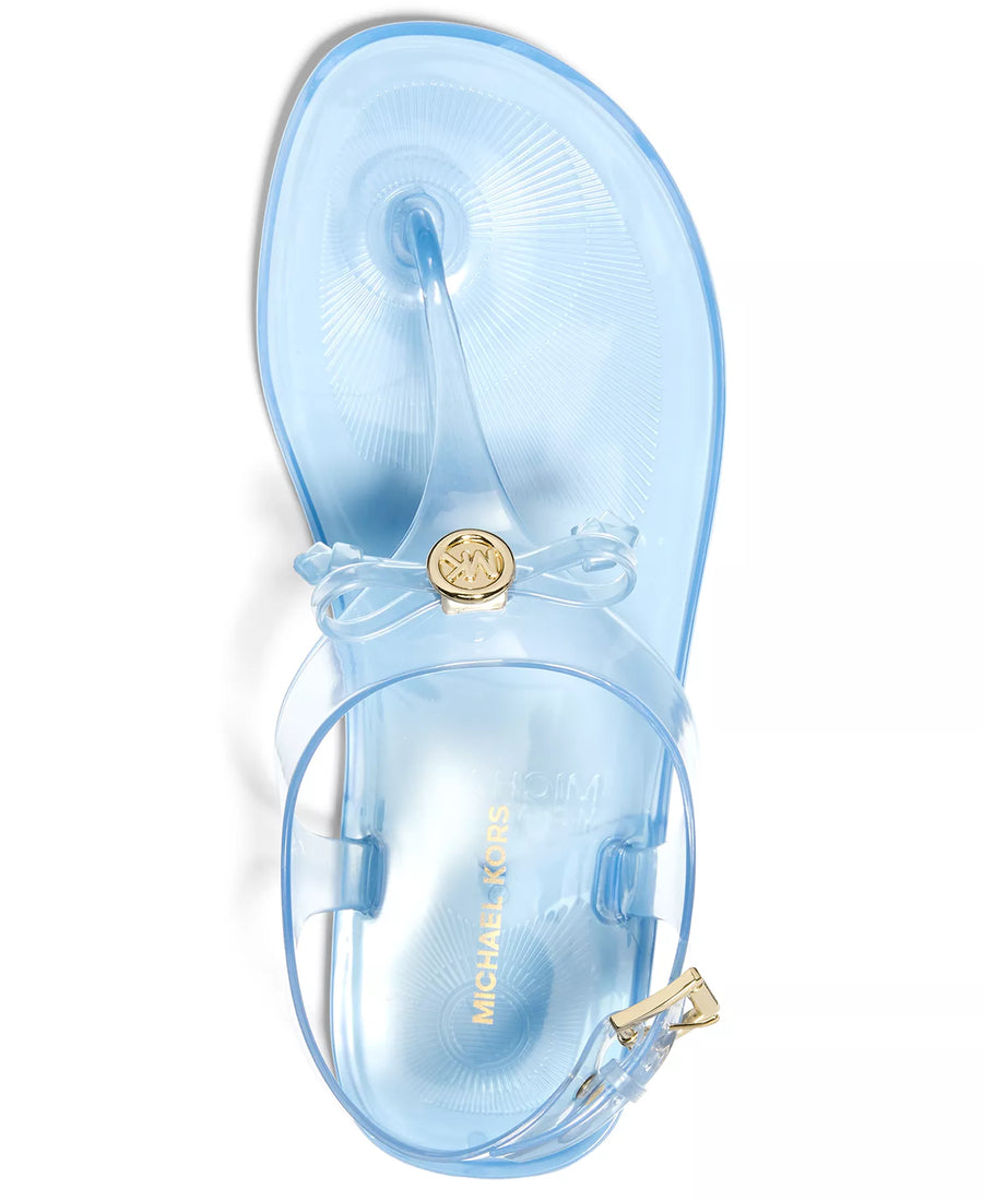 Michael Kors Michael Kors Women's Eva Buckle Thong Jelly Flat Sandals