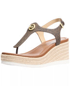 Michael Kors Michael Kors Women's Val Thong Wedge Sandals