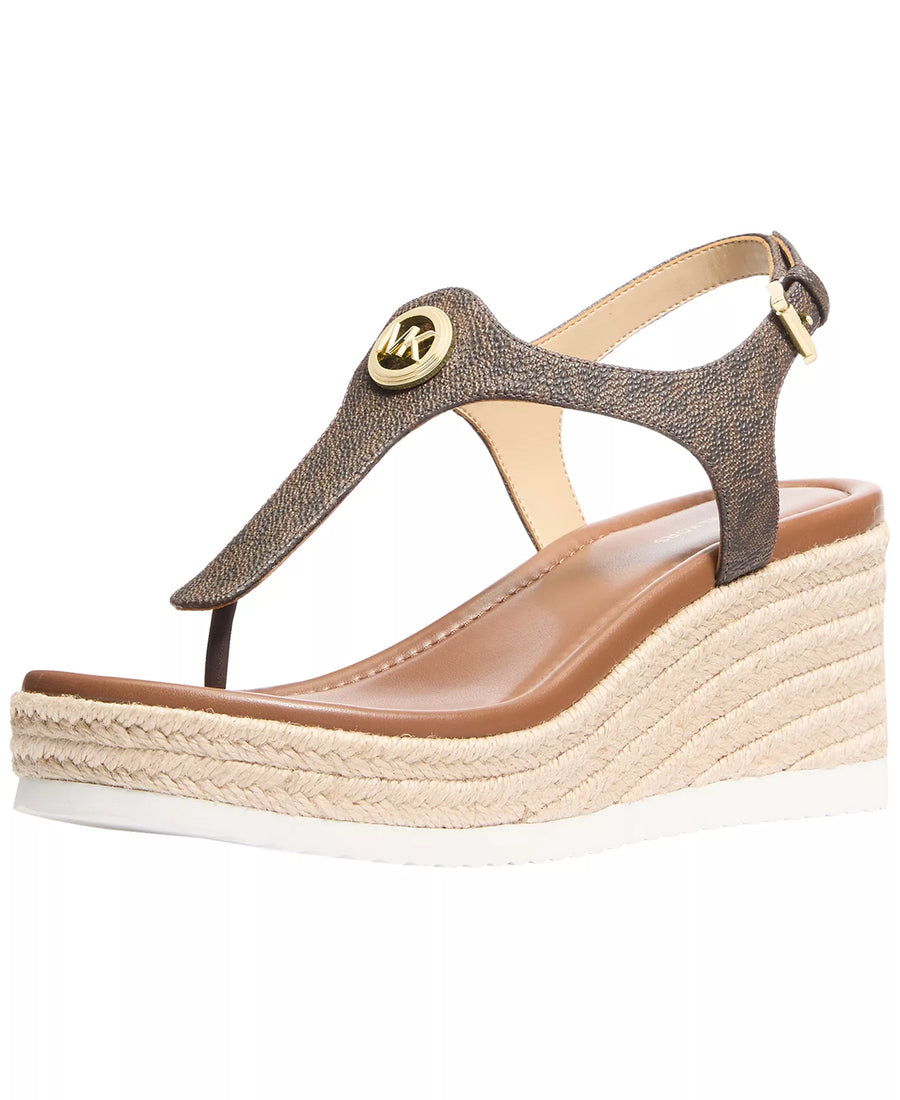 Michael Kors Michael Kors Women's Val Thong Wedge Sandals