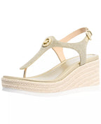 Michael Kors Michael Kors Women's Val Thong Wedge Sandals