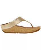 FitFlop Women's Lulu Lux Graphic-Weave Wedge Heel Sandals