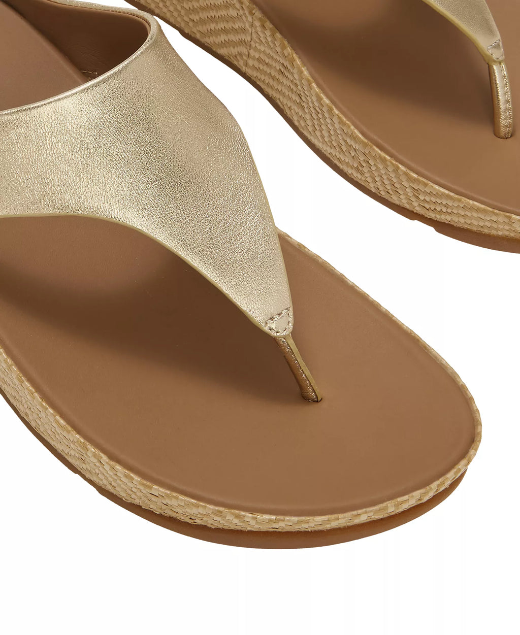 FitFlop Women's Lulu Lux Graphic-Weave Wedge Heel Sandals