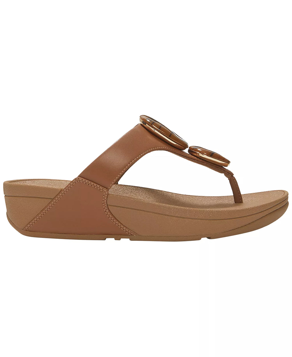 FitFlop Women's Lulu Marbled-Stone Slip-On Wedge Sandals