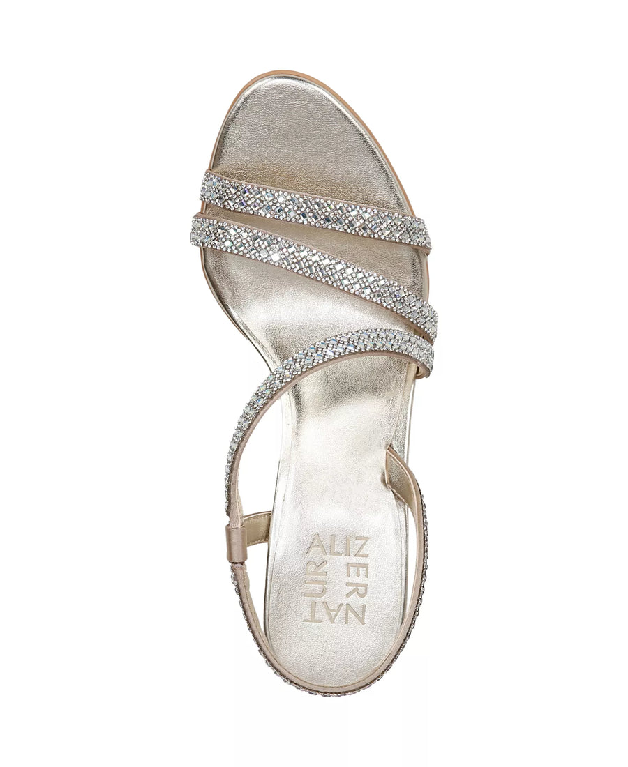 Naturalizer Women's Vanessa Strappy Rhinestone Dress Sandals