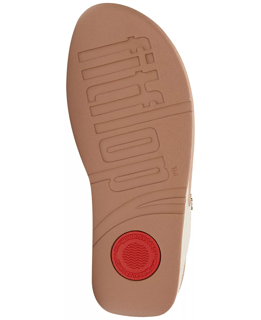 FitFlop Women's Lulu Beaded Toe Post Slip-On Sandals