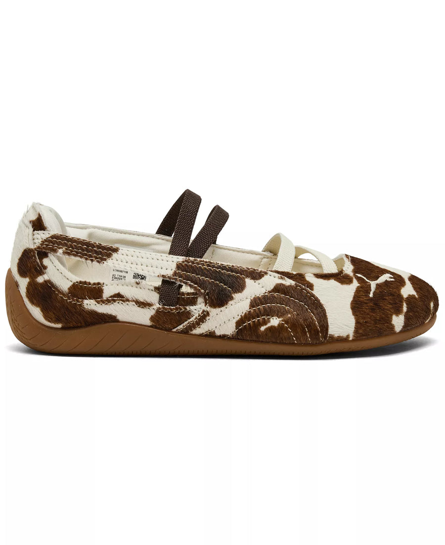Puma Women's Speedcat Cow Print Ballet Shoes