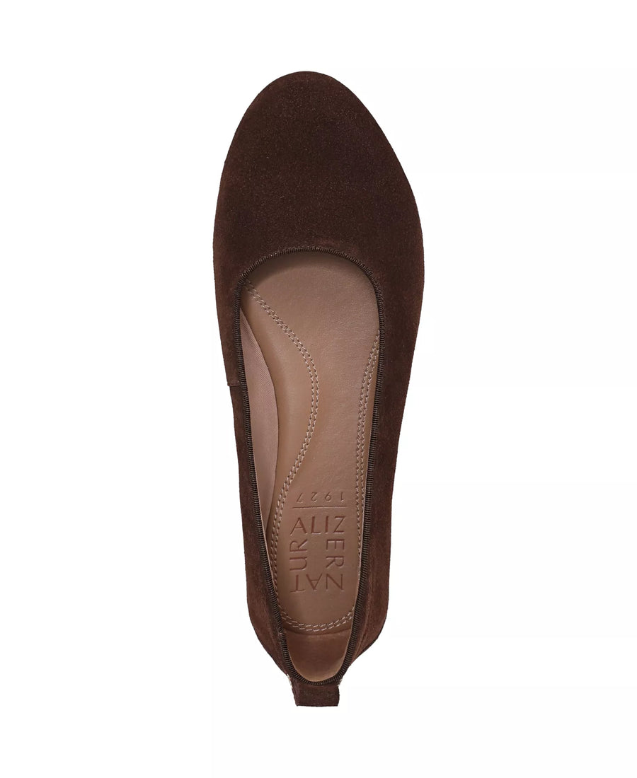 Naturalizer Women's Ava Ballerina Skimmer Round Toe Flats