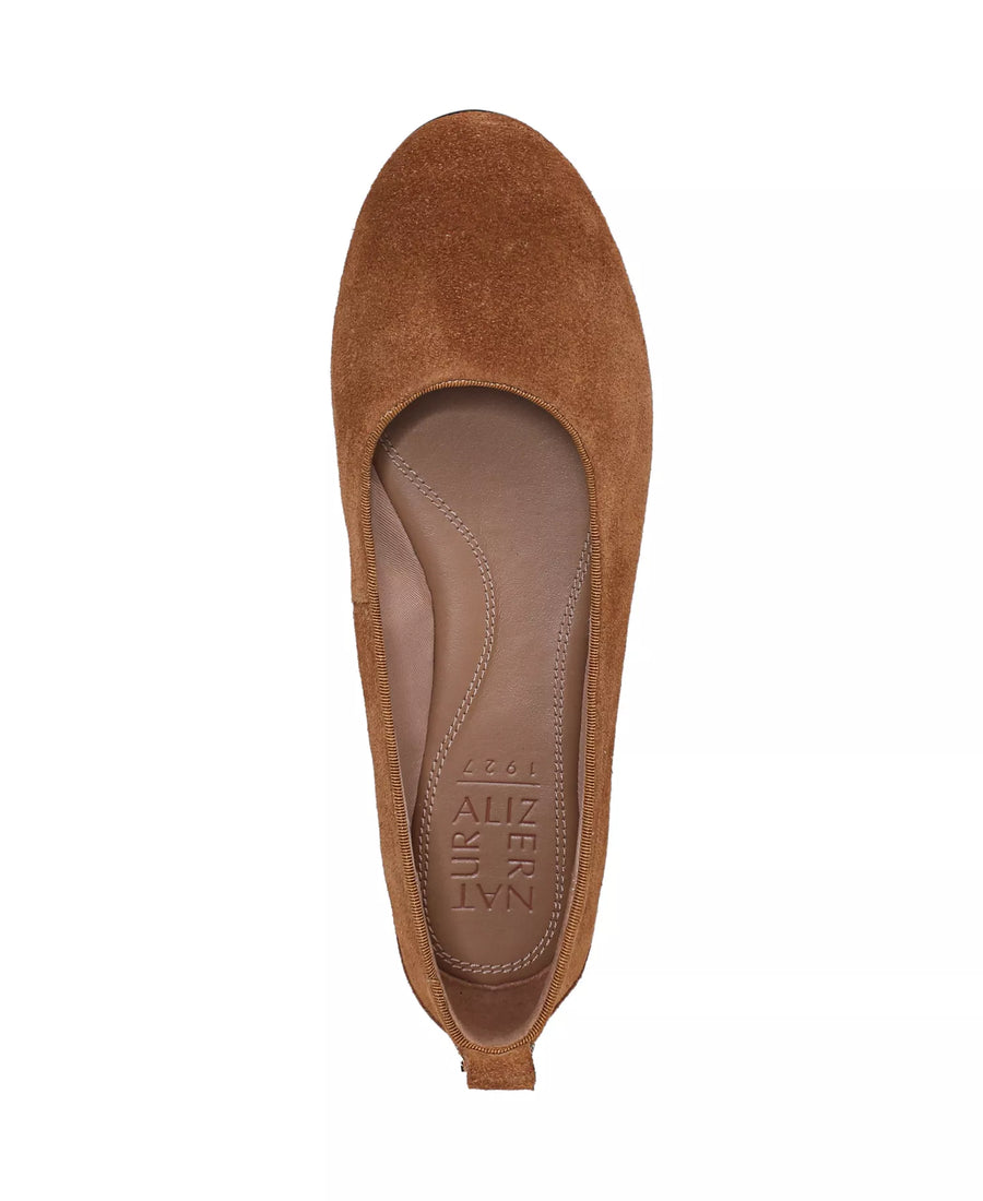 Naturalizer Women's Ava Ballerina Skimmer Round Toe Flats