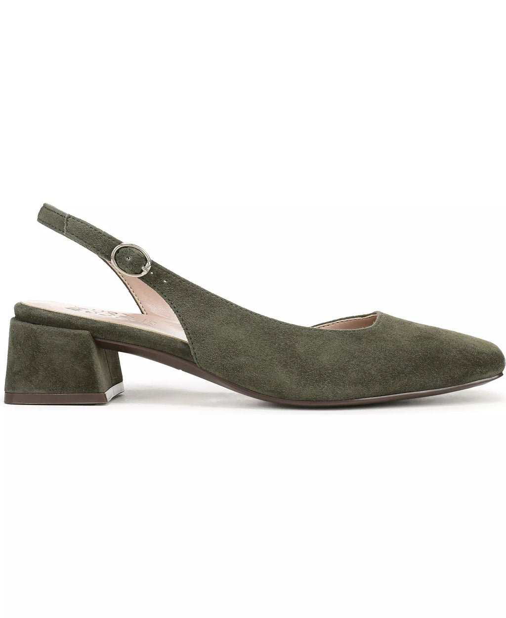 Naturalizer Women's Jayla Mid-Heel Square Toe Slingback Pumps