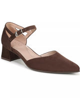 Naturalizer Women's Maddox Block Heel Ankle Strap Pumps