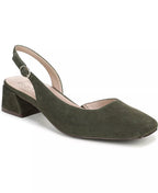 Naturalizer Women's Jayla Mid-Heel Square Toe Slingback Pumps