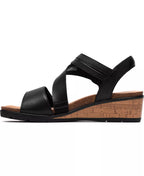 Clarks Women's Kacha Wave Round Toe Sandals