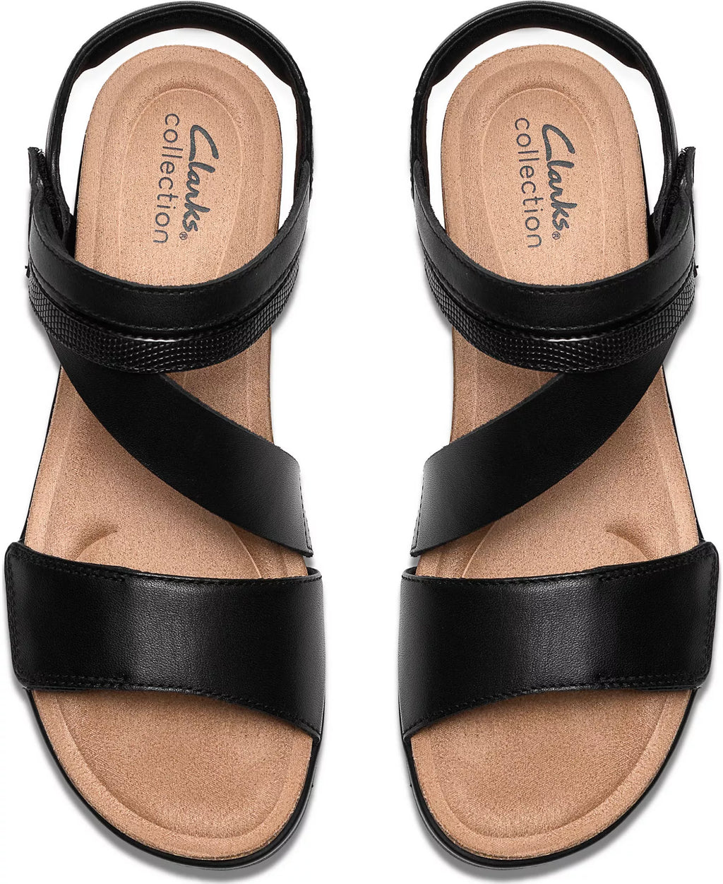 Clarks Women's Kacha Wave Round Toe Sandals
