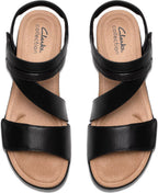 Clarks Women's Kacha Wave Round Toe Sandals