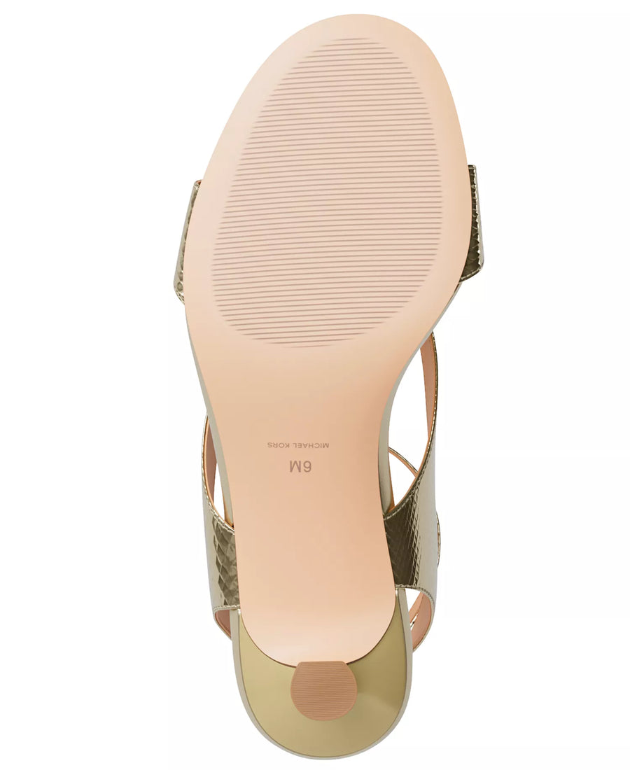 Michael Kors Women's Cherie Strappy Mid Dress Sandals