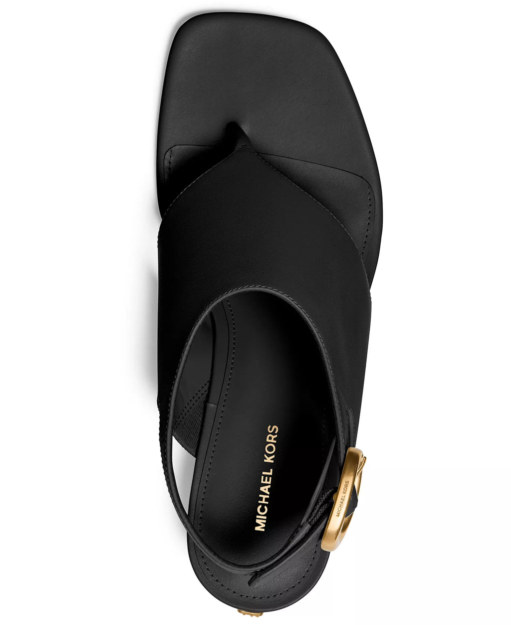 Michael Kors Michael Kors Women's Kya Flex Mid Block Heel Thong Dress Sandals