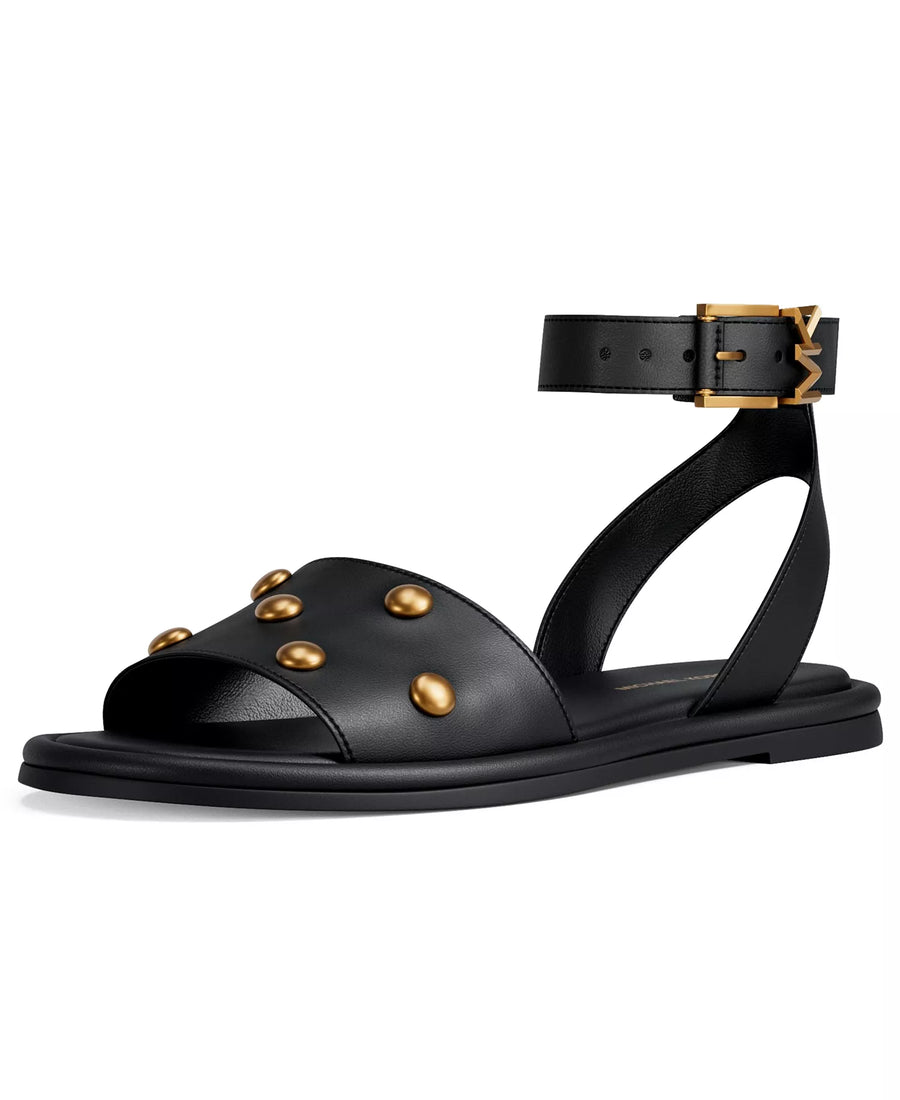 Michael Kors Women's Rosetta Ankle Strap Flat Sandals