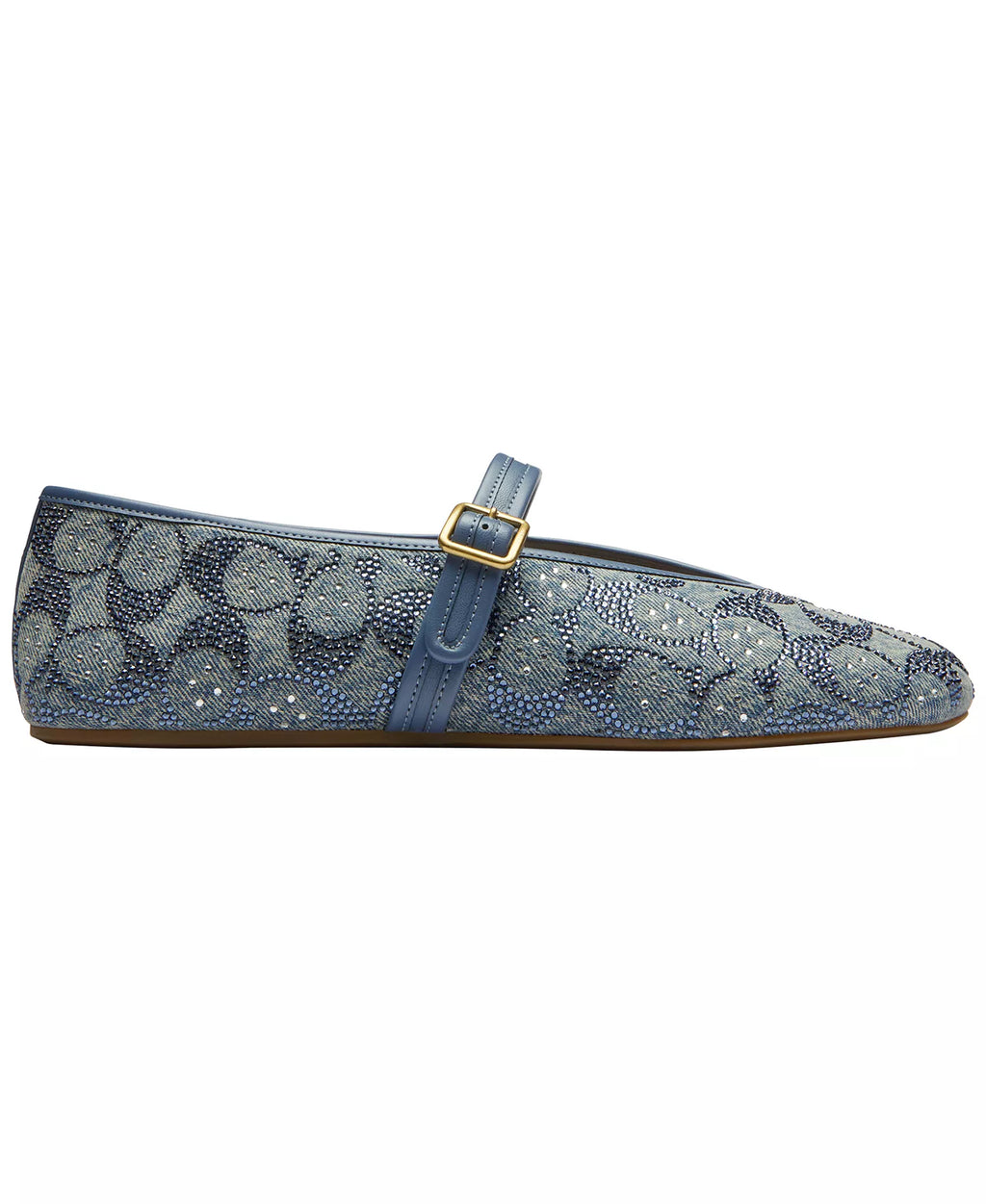 Coach Women's Sculpted C Soft Mary Jane Flats